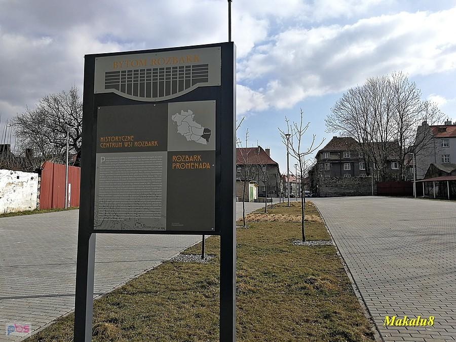Centrum wsi Rozbark