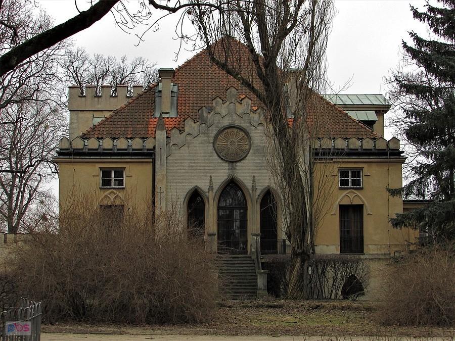 Elewacja zachodnia Pałacu Szustra
