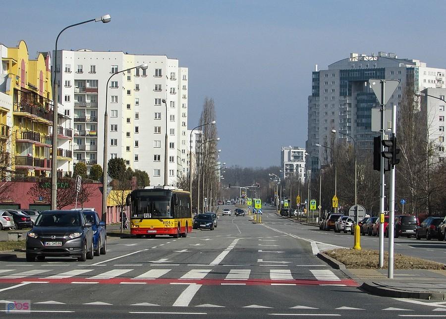 Perspektywa ulicy Belgradzkiej