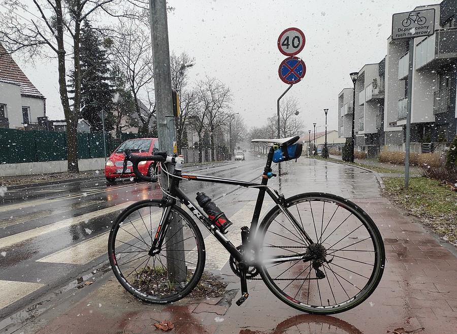 A godzinę wcześniej w tym miejscu świeciło słońce...