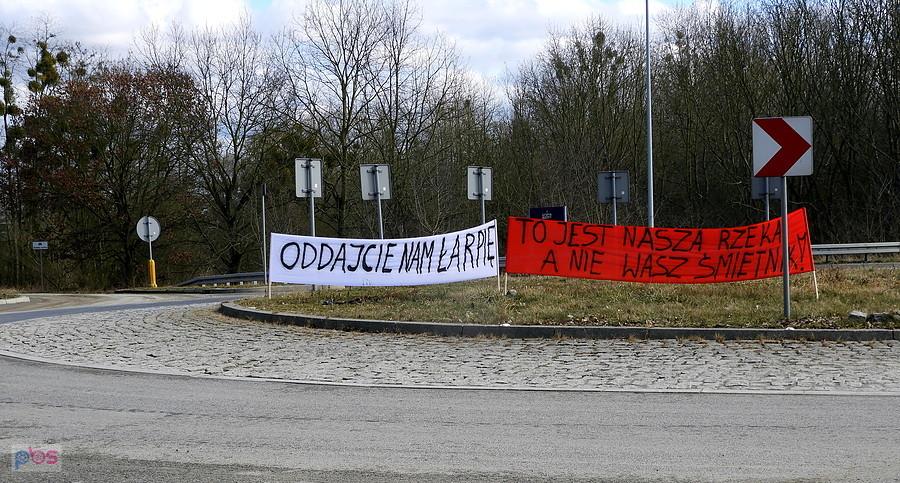 Protest ekologów z Polic.