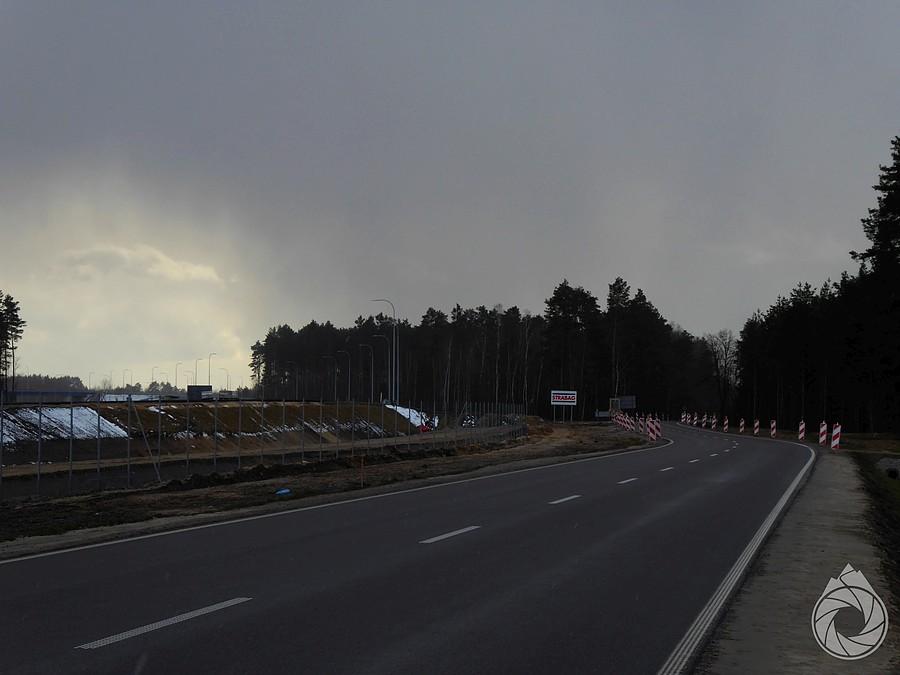 ciemna chmurka nad DK19 i S19