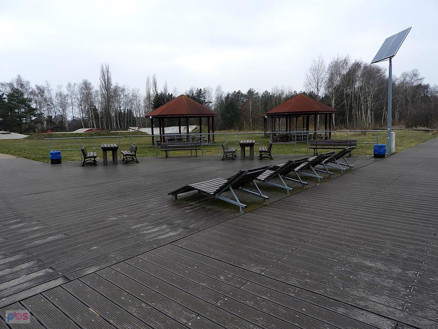 fragment trzebieskiej promenady.