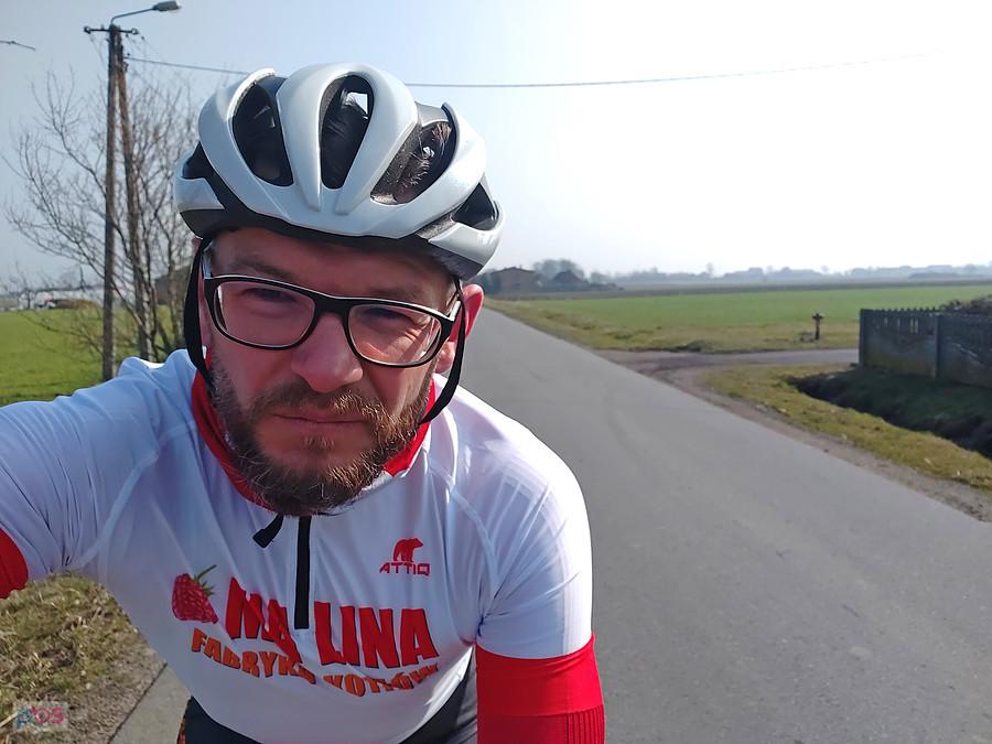Selfik w jeżdzie