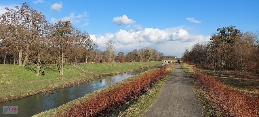 Marcowe kolory nad Ślęzą