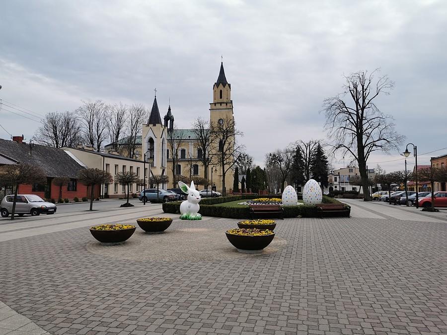 Plac Wolności w Wiskitkach