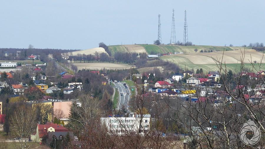 wzgórze trzech wież nad Miechowem