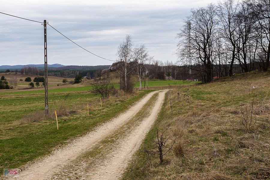 Suliszowice - droga z Jaroszowa