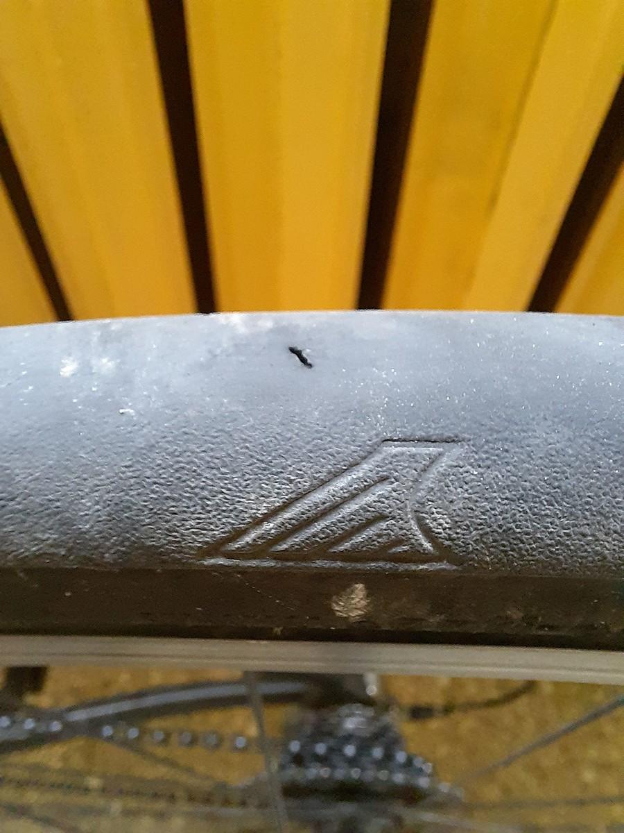 Miejsce ucieczki powietrza.