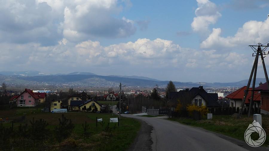 Nowy Sącz znad Nowego Sącza