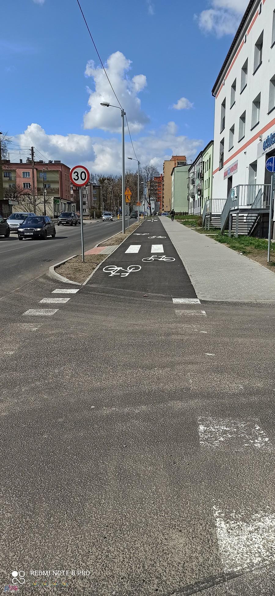 Nowa droga rowerowa w Bytomiu