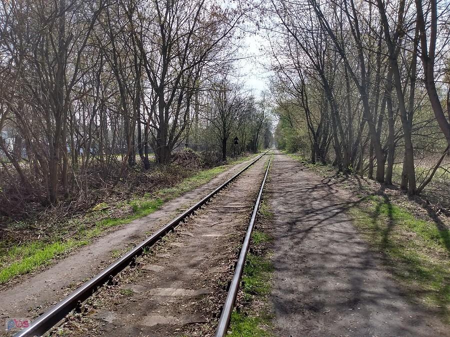 Powrót wzdłuż toru
