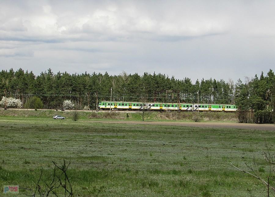 Pociąg Kolei Mazowieckich do Góry Kalwarii