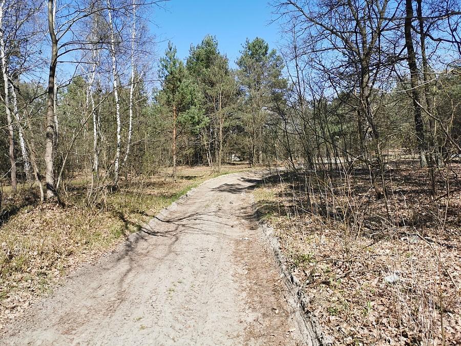 Droga o nawierzchni piaszczystej