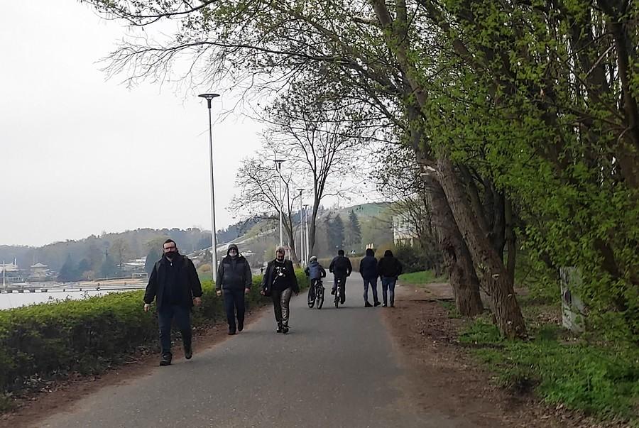 Poznańska Malta - na części tylko dla rowerów wciąż bez zmian
