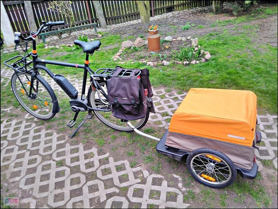 Batavus Quip Extra Cargo z przyczepką Croozer Cargo
