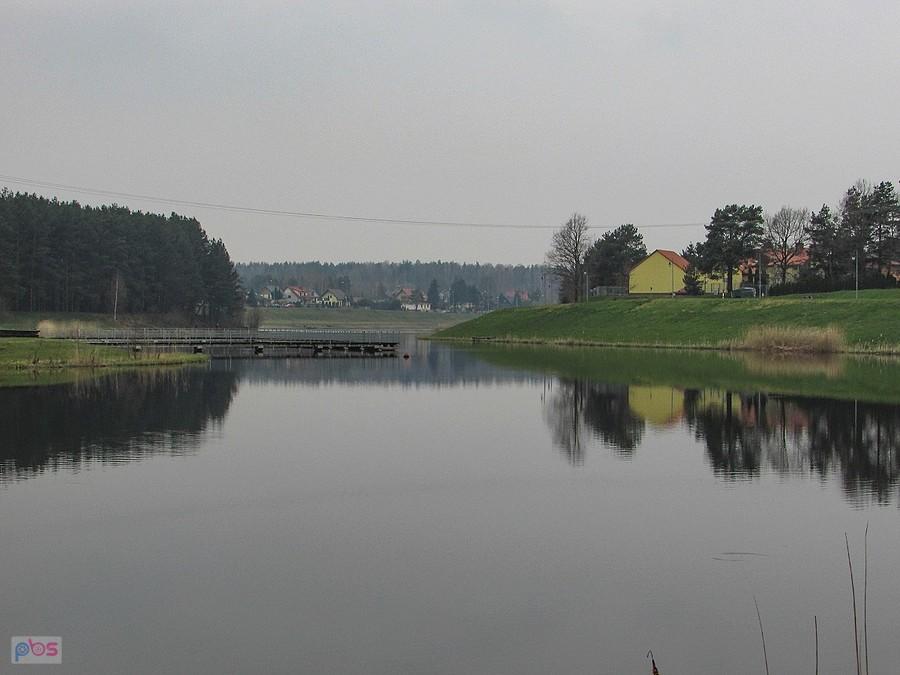 Zalew Bliżyński na rzece Kamiennej