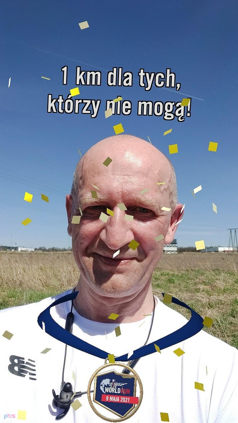 Wings For Life - z wirtualnym medalem