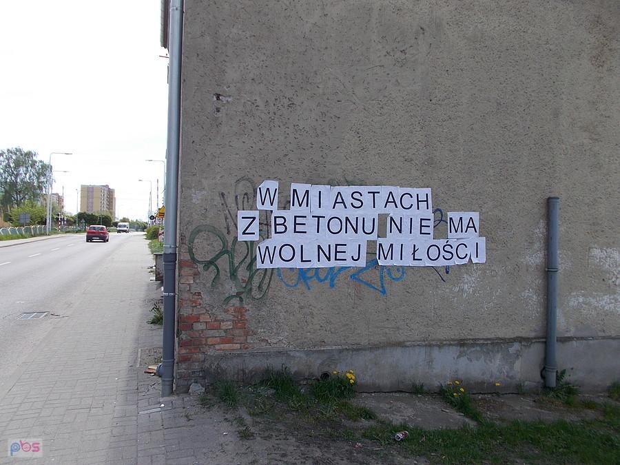 W miastach z betonu nie ma wolnej miłości