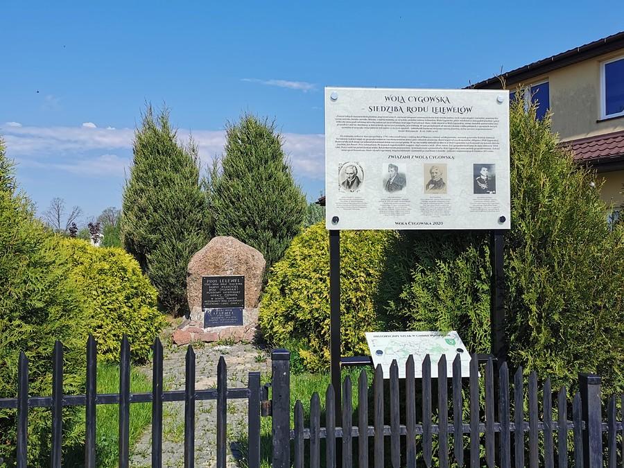 Wola Cygowska siedziba rodu Lelewelów
