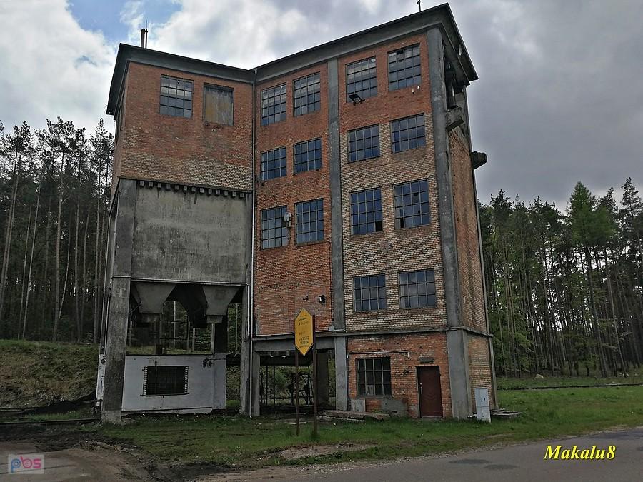 Sieniawa, końcowa stacja kolejki linowej.