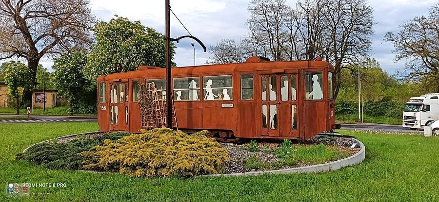 Zardzewiały tramwaj