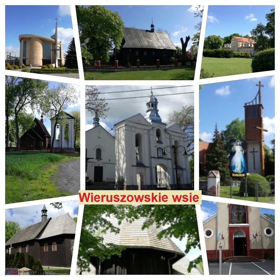 Na pograniczu powiatów wieruszowskiego i wieluńskiego.