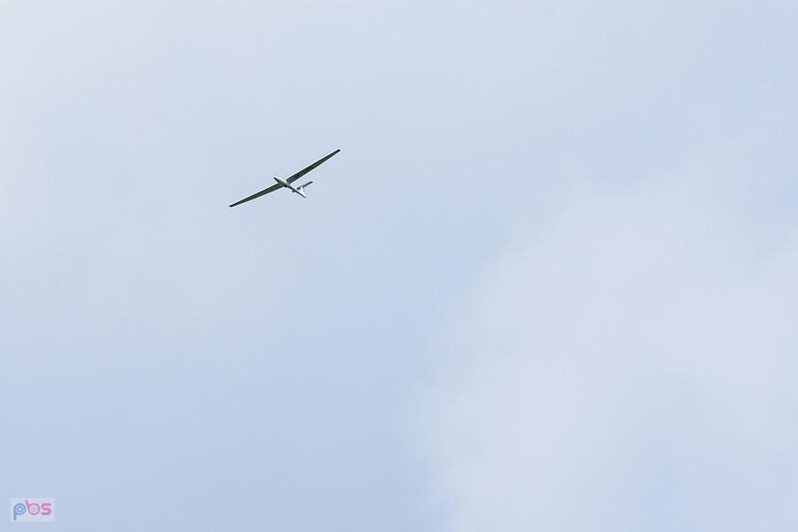 Szybowiec SZD 51-1 Junior #SP-3415 nad Marianką Rędzińską