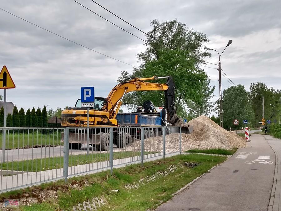 Przebudowa drogi z Borzęcina do Mariewa