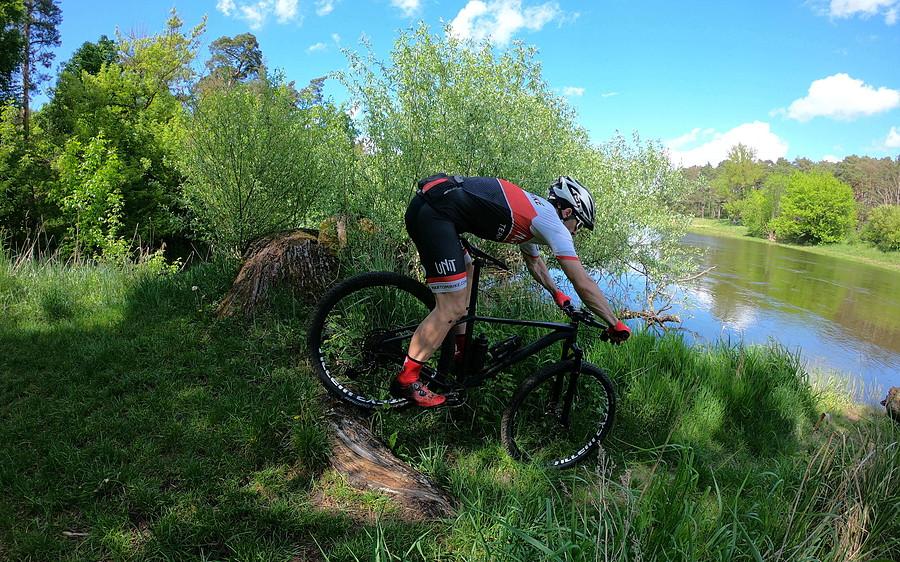 Technika MTB nad Wartą