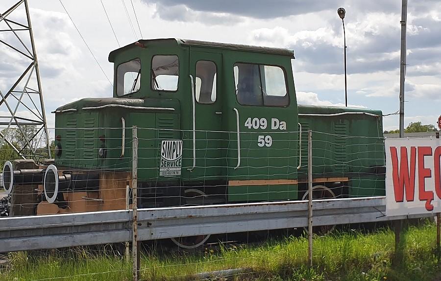 Lokomotywa z serii 409Da w Goleniowie