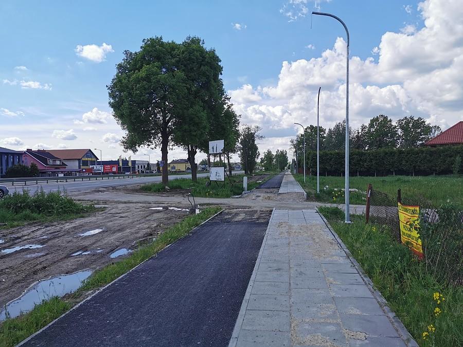 Nowa ścieżka pieszo-rowerowa