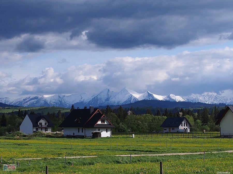 Tatry z Gronkowa chyba
