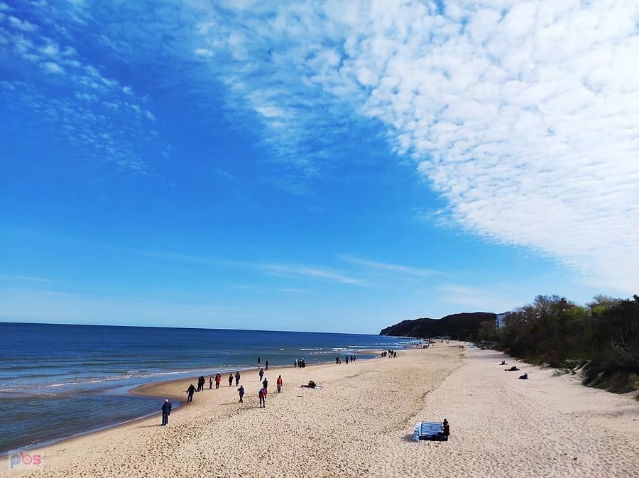 Bałtycka plaża