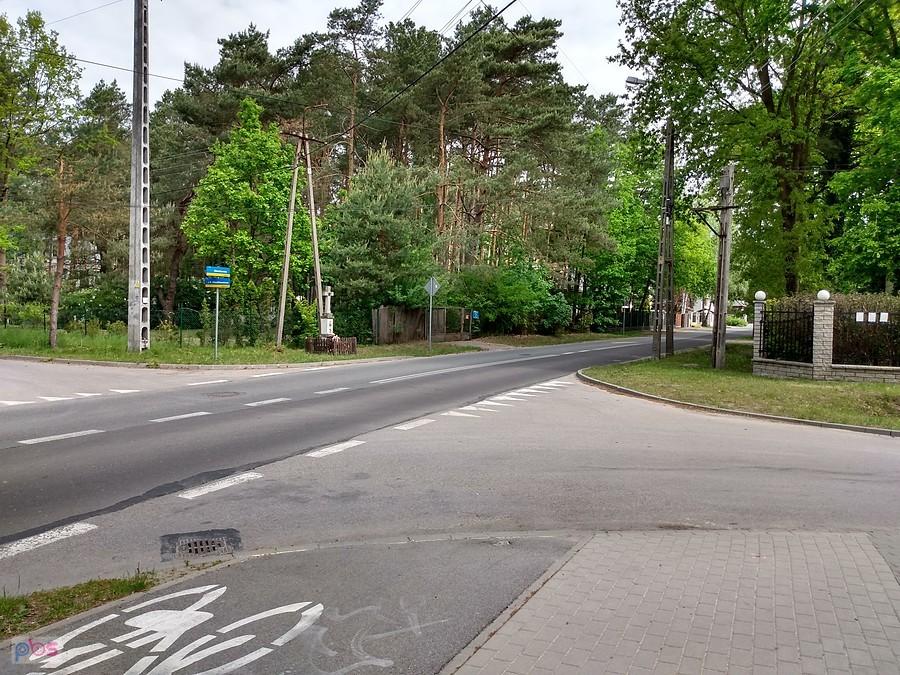 Koniec ddr w Izabelinie na trasie Izabelin- Sieraków