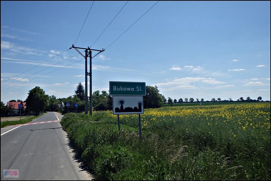Wjazd do Bukowy Śląskiej