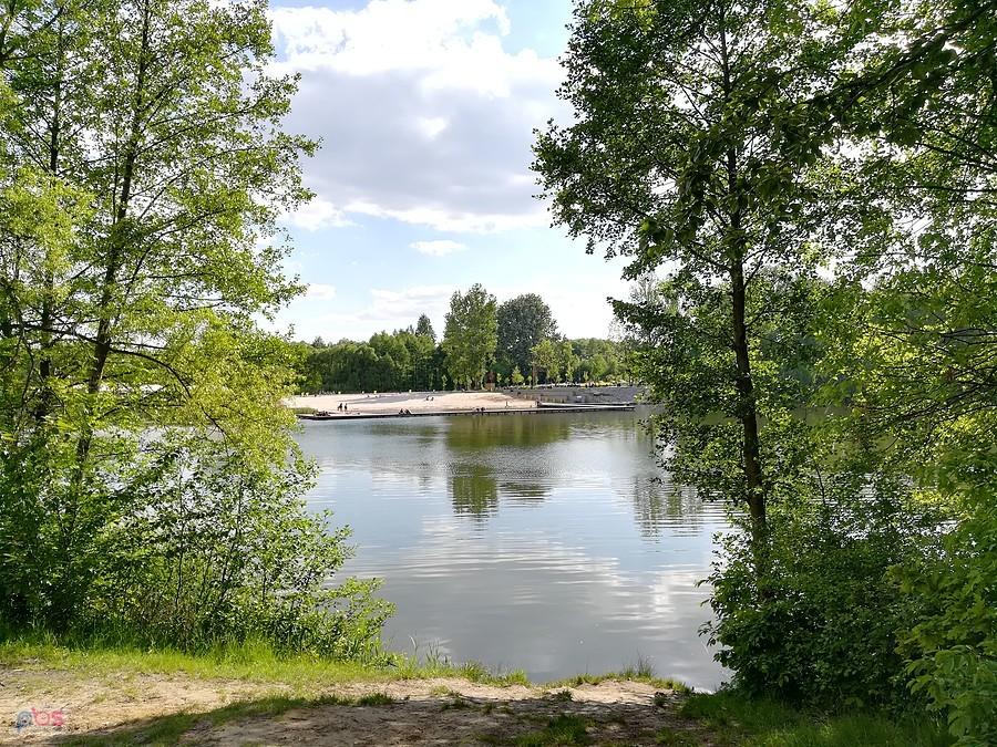Kąpielisko, plaża w Parku Lisiniec