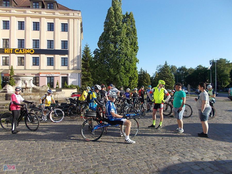 Na starcie "Maratonu Elbląskiego"