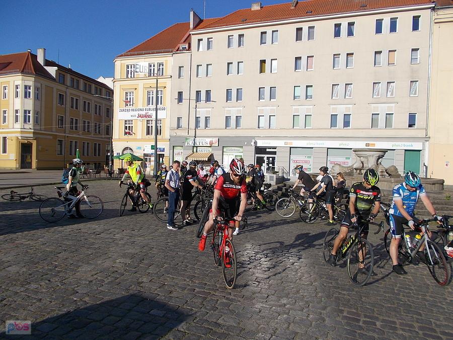 Na starcie "Maratonu Elbląskiego"