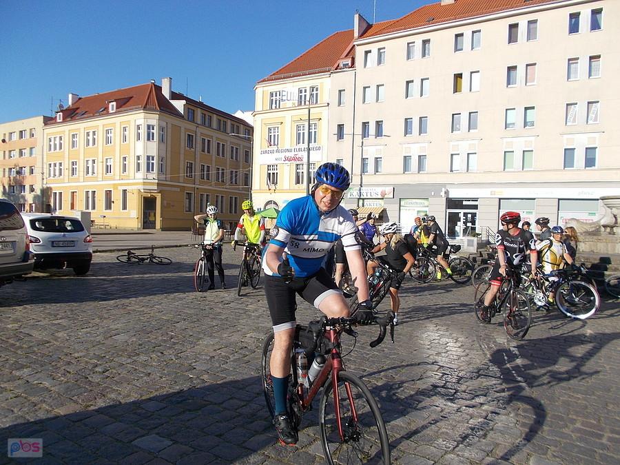 Na starcie "Maratonu Elbląskiego"