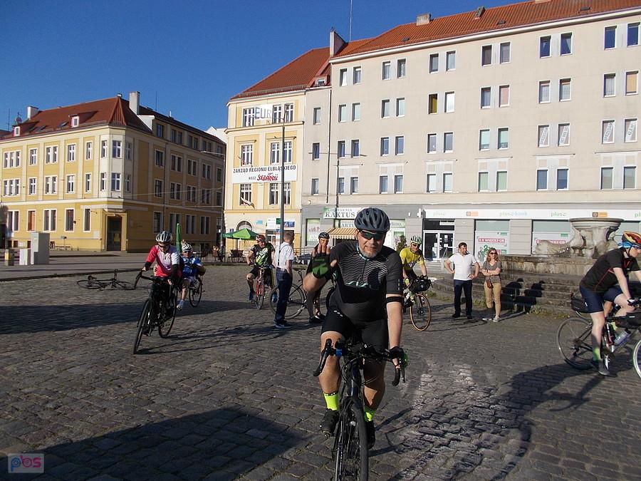 Na starcie "Maratonu Elbląskiego"