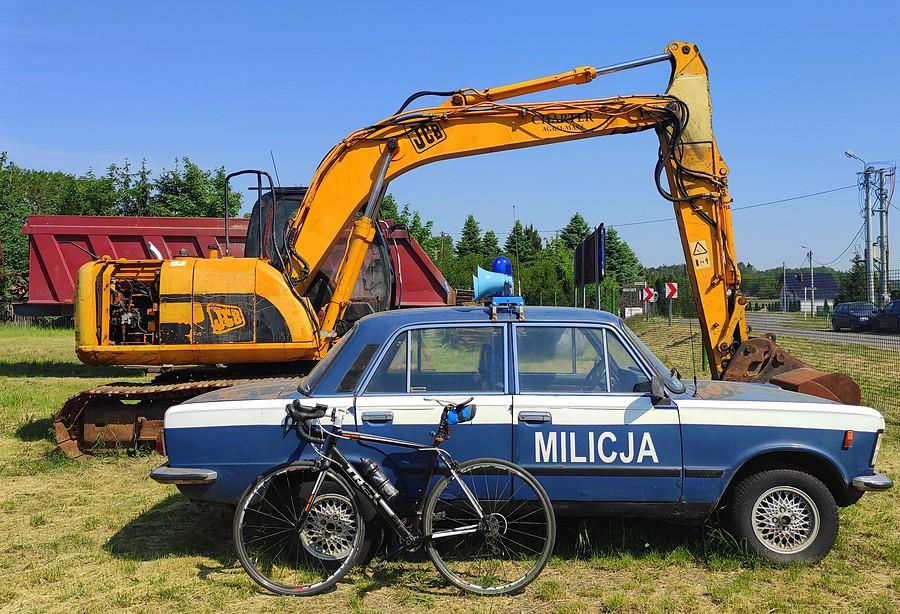 Złapany przez milicję. Aż kopara opadła :)