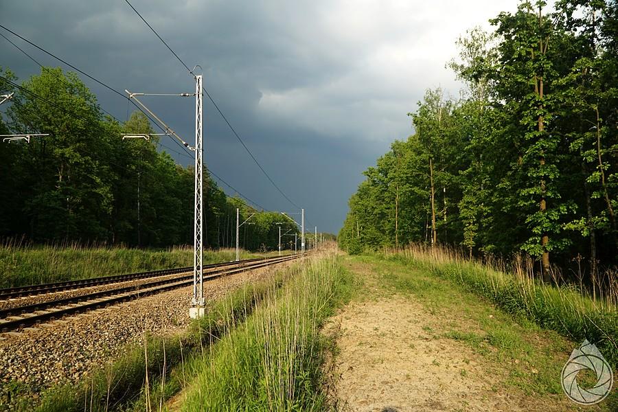 wymagający terenik i jakaś burza