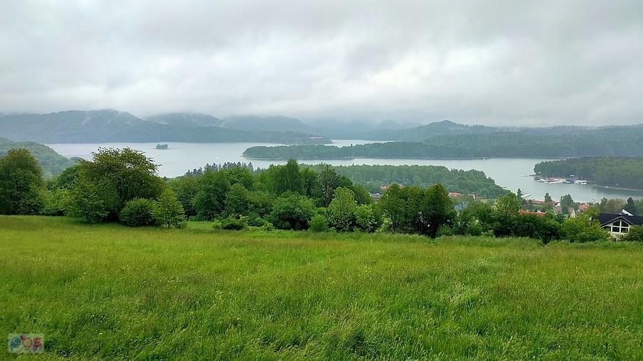 Widok na Jezioro Solińskie