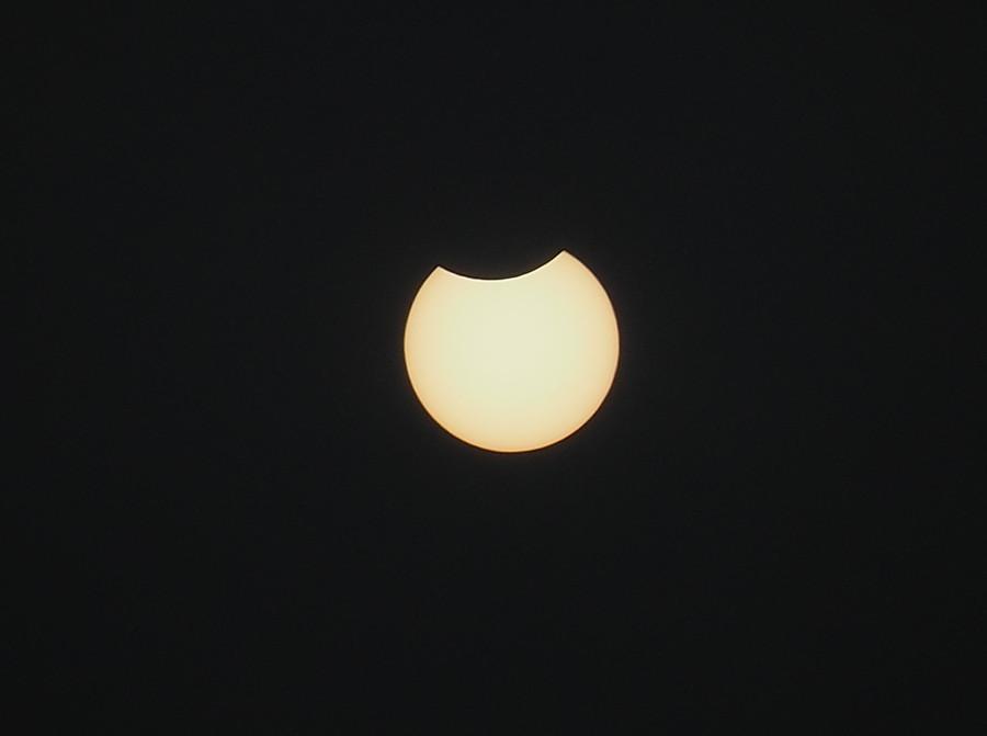 Częściowe zaćmienie słońca