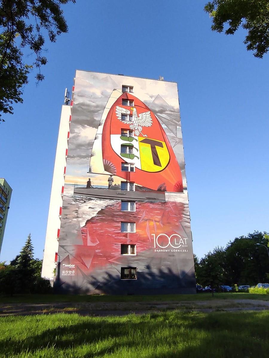 Dąbrowski mural