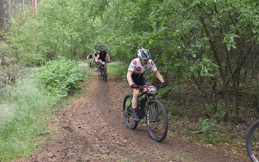 Końcówka rundy mega, za kilka km zacznie się samotność długodystansowca