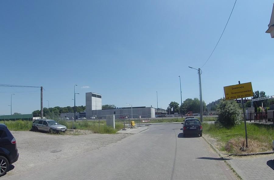 Skrzyżowanie POW i Nowoursynowskiej