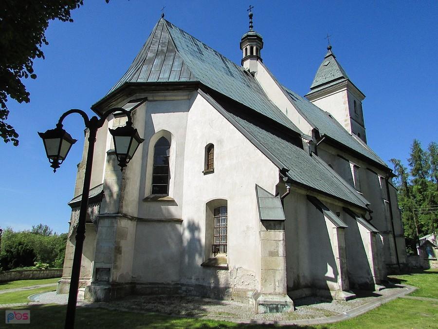 Sancygniów - obecny stan kościoła to wynik przebudowy w XVIII i XIX wieku