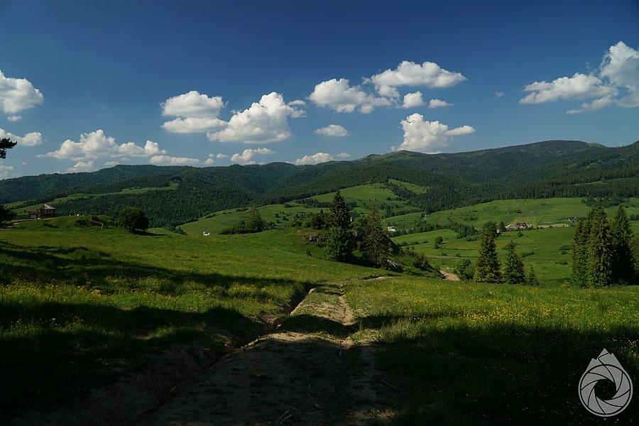 nad Bukowinkami, Pasmo Radziejowej